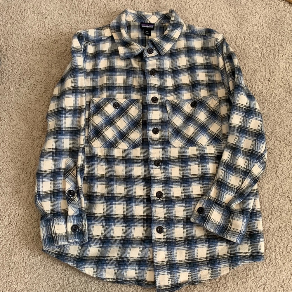 Patagonia Boys Fjord Flannel - XS